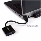 Immagine di Startech - adattatore video - HDMI maschio a hd-15 vga femmina - 24.5 cm - nero - supporto 1080p,