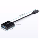 Immagine di Startech HDMI to vga adapter, 1080p, active video converter - adattatore video - HDMI maschio a hd-1