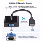 Immagine di Startech HDMI to vga adapter, 1080p, active video converter - adattatore video - HDMI maschio a hd-1
