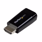 Immagine di Startech.com adattatore HDMI a vga compatto per portatili - convertitore slim HDMI a vga per desktop