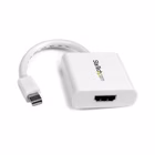 Immagine di Startech.com convertitore adattatore video mini displayport a HDMI - bianco mdp2hdw - adattatore v