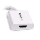 Immagine di Startech.com convertitore adattatore video mini displayport a HDMI - bianco mdp2hdw - adattatore v