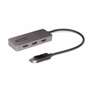 Immagine di Startech adattatore dp HDMI a 3 porte - hub mst displayport a HDMI 4K - selettore video/audio - 3 x
