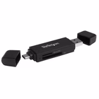 Immagine di Startech lettore schede sd e microsd - lettore di schede di memoria USB 3.0 / USB - c compatto - 5 g