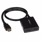 Immagine di Startech sdoppiatore splitter video HDMI 4K @ 30hz 1 ingresso 2 uscite 1x2 alimentato via adattatore