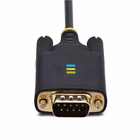 Immagine di Startech cavo adattatore da USB a seriale 3m, com retention, ic ftdi - cavo USB / seriale - USB m