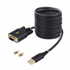 Immagine di Startech cavo adattatore da USB a seriale 3m, com retention, ic ftdi - cavo USB / seriale - USB m