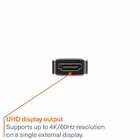 Immagine di USB-C single HDMI adapter