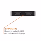 Immagine di 2in1 USB-C to dual HDMI hub