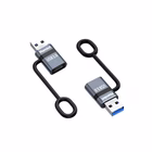 Immagine di Adattatore USB m USB-C f + fermacavo
