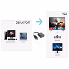 Immagine di Cavo displayport a vga f 1080p 60zh