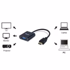Immagine di HDMI - vga adapter with audio black