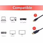 Immagine di Mini displayport to displayport cab