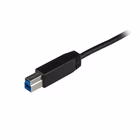 Immagine di Startech.com cavo usb-b a USB-C USB 3.1 - 1m - cavo stampante USB tipo-c 10Gbps - cavo USB - USB-C