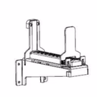 Immagine di Accessori Stampanti Termiche Barcode, Ricevute, Card ZEBRA Kit Media Supply Hanger ZT610, ZT610R P10