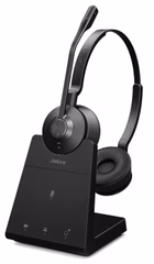 Immagine di Jabra Engage 45 SE Stereo, cuffia DECT wireless professionale con portata fino a 150 m.
