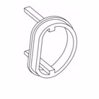 Immagine di Accessori Stampanti Termiche Barcode, Ricevute, Card HONEYWELL PX SERIES LABEL SLACK EDGE GUIDE 1-04