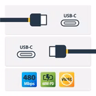 Immagine di Cavo di ricarica USB-C da 30cm