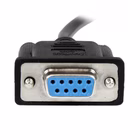 Immagine di Startech.com cavo seriale rs232 - cavo db9 femmina a femmina - cavo null modem a 9 pin f/f colore ne