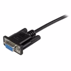 Immagine di Startech.com cavo seriale rs232 - cavo db9 femmina a femmina - cavo null modem a 9 pin f/f colore ne