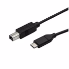 Immagine di Startech USB c to USB b printer cable - 10 ft / 3m - USB c printer cable - USB c to USB b cable - us