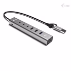Immagine di Usb-c/usb-a metal hub 6 port