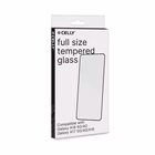 Immagine di Proteggi schermo full glass vetro temperato CELLY FULLGLASS - Vetro 9H con bordo colorato nero compa