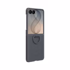 Immagine di Cover SAMSUNG silicone magnetica con anello nera per galaxy z flip8