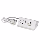 Immagine di Multip scrivania usb+int bianco