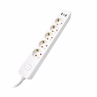 Immagine di 5-outlet power strip with 3 x USB