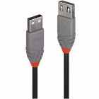 Immagine di 0,2m USB 2.0 kabel am / af, anthra