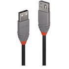 Immagine di 0,5m USB 2.0 kabel am / af, anthra