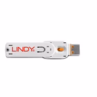Immagine di Serrature per porte USB arancioni