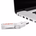 Immagine di Serrature per porte USB bianche
