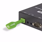 Immagine di Sfp port blocker key green