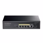 Immagine di Switch STRONG Switch 4 Porte Gigabit POE SW5011POEP