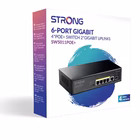 Immagine di Switch STRONG Switch 4 Porte Gigabit POE SW5011POEP