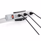 Immagine di Accessori rack STARTECH Supporto da tavolo presa multipla PWRSTRPCLMP