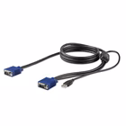Immagine di Accessori rack STARTECH Cavo KVM USB da 4,6m RKCONSUV15