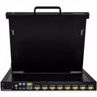 Immagine di Accessori rack STARTECH Console KVM per Rack Server a 8 porte VGA 1U - 17" RKCONS1708K