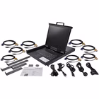 Immagine di Accessori rack STARTECH Console KVM per Rack 8x VGA 19" 1U RKCONS1908K