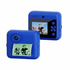 Immagine di Fotocamera istantanea CELLY KIDSCAMSTICKY - Fotocamera per bambini con funzion KIDSCAMSTICKYBL