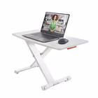 Immagine di Postazione Sit-Stand LEITZ ERGO COSY colore grigio chiaro