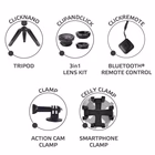 Immagine di Portable photo kit 3 accessories