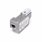 Immagine di Accessori per dipositivi di rete DIGITUS BY ASSMAN Surge protector PoE RJ45 , montaggio su guida DI