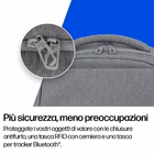 Immagine di Notebook da 16 poliestere grigio HP Zaino resistente all'acqua HP Commute per notebook D5CJ4AA