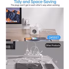 Immagine di 3-outlet power cube with switch