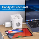 Immagine di 3-outlet power cube with switch