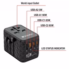 Immagine di Universal travel adapt.gan iii 65w