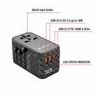 Immagine di Universal travel adap.gan iii 100w